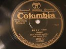 JAZZ LEE MORSE BG BOYS Miss You COLUMBIA 1896 E+