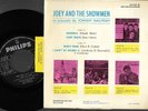 45t EP ESPAGNE orchestre JOHNNY HALLYDAY JOEY AND THE SHOWMEN  434 823 étiquette
