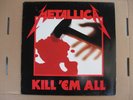 METALLICA - Kill 'em all LP rare 1983 ORG Netherlands Import + inner sleeve