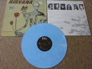 NIRVANA, INCESTICIDE, 1992 LIMITED EDITION BLUE SWIRL VINYL LP IN SHRINK-WRAP.