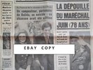 TRES RARE FRANCE SOIR DALIDA SUICIDE LUIGI TENCO 1967