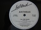 Anthrax / I’m the man / vinyl / Promo Maxi 12inch / Trashmetal / bloody sabbath
