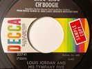 * LOUIS JORDAN Run Joe/Choo Ch'Boogie EXOTICA CALYPSO JUMP BLUES Decca 45 Hear