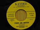 Gene Franklin & Spacemen 45 Itchin and Twistin bw Rockin The Fish on Kaydee inst