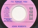 JOHN ROBERTS on Duke —I'LL FORGET YOU— northern soul 45 | PROMO | NM | LISTEN