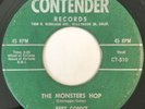 * BERT CONVY Monster Hop/The Gorilla HALLOWEEN POPCORN ROCKER Contender 45 HEAR