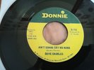 Dave Charles - Aint Gonna Cry No More - Donnie - Northern Soul RnB 7''