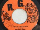 RAPHAEL GRAY - HOW DID YOU KNOW - R.G. ( REGGAE 7 )