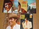 5x LP Vinyl Elvis Presley Christmas Album King Creole Love Songs Guitar Man