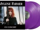 MYLENE FARMER EN CONCERT DOUBLE LP COLLECTOR RARE VIOLET