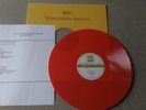 IRON MAIDEN - BBC TRANSCRIPTION SERVICE (RARE RED VINYL PRESSING + TRACK INSERT)