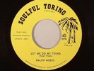 RALPH WEEKS- MAGNIFICENT SEVEN – LET ME DO MY THING / WHAT YOU THINK  LATIN FUNK