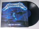 Metallica Ride The Lightning Korea Vinyl Lp Record Nmint