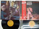 NEIL YOUNG LIVE RUST REPRISE P-5575R Japan OBI VINYL 2LP