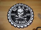 W.A.S.P. Patch Shape Heavy Metal Metal Church Back Patch Backpatch ULTRA RAR