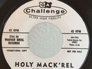 Soul Mod R&B Rocker PROMO 45 Prentice Moreland Holy Mack'rel on Challenge VG++