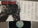 MOTLEY CRUE: Too Fast For Love. RARE ORIGINAL Australian LP w/insert -1982-
