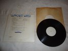 WAS(NOT WAS)-S/T 1981 ZE / ISLAND RECORDS DJ TEST PRESSING ILPS 9666 EXC. VG+