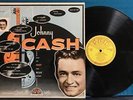 JOHNNY CASH WITH HIS HOT BLUE GUITAR RARE 1956 DG SUN LP 1st PRESS BLUE CVR
