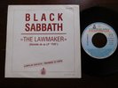 Black Sabbath 7 Single the lawmaker spanish promo press 1990