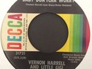 Vernon Harrell & Little Gigi 60s Soul 45 on Decca   Baby Don'tcha Worry   Hear