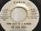 The Four Pro’s Just Another Girl DJ Promo NORTHERN SOUL On  45 Carla