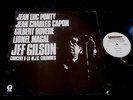 JEAN LUC PONTY/CAPON/JEF GISON/CONCERT MJC COLOMBES /RARE JAZZ//FRENCH PRESS
