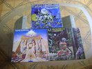 Iron Maiden: powerslave / live after death / somewhere in time Lps venezuela