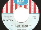 Northern Soul 45 RICKY ALLEN 