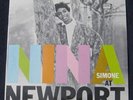 NINA SIMONE -  NINA AT NEWPORT 60s press colpix scp 412 stereo NEW / SEALED jazz