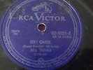 NEIL SEDAKA - Oh carol 78 RPM BRAZIL RCA Blue on VG- ======IT's NOT lp mono