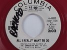 Rock 45 BYRDS All I Really Want To Do COLUMBIA VG++ promo red wax HEAR