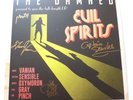 The Damned - Evil Spirits    RARE LIMITED SIGNED WHITE VINYL LP & INSERTS