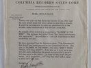 Rock 45 BOB DYLAN Blowin' In The Wind COLUMBIA promo picture sleeve