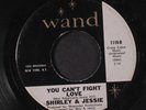 SHIRLEY & JESSIE: You Can't Fight Love / Ivory Tower 45 (funky Soul R&B) Soul