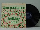 Don Patterson LP Holiday Soul on Prestige