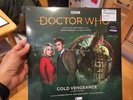 BRAND NEW STILL SEALED - DOCTOR WHO: COLD VENGEANCE GREEN VINYL FROM BIG FINISH 