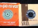 PAIR OF GREEK RECORDS 45 RPM - PANIVAR + SONATA