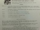 SHEFFIELD LAB Test LP for System Polarity & Cartridge Alignment - Unique & Rare