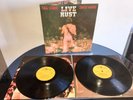 NEIL YOUNG- LIVE RUST RARE 1979 1ST PRESS A1-B1-C1-D1 (K64041) DOUBLE VINYL LP