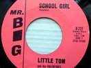 LITTLE TOM his VALENTINES vg++ MR.BIG 45 School Girl Letter from My Darling PC31