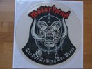 Motörhead / the one to sing the blues / Uncut Picture Shape / picture Disc vinyl