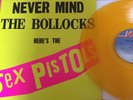 sex pistols - never mind the bollocks orange vinyl reissue LP FREE UK POST