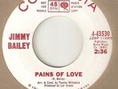 JIMMY JR BAILEY Pains Of Love Keep On Running COLUMBIA PROMO   NORTHERN SOUL 45