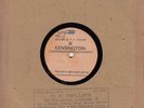 ORIGINAL PERCY PHILLIPS KENSINGTON ACETATE  UNKOWN ARTIST  M- HEAR  78RPM