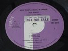 DEEP PURPLE made in japan 1973 PURPLE TPSP351 UK FACTORY SAMPLE VG+ RARE