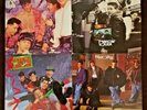 New Kids On The Block 4xLPs-HITS,Merry,Merry Christmas,Hangin'Tough,Step By Step