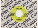 '67 BEATLES MINT- PROMO Penny Lane/Strawberry Fields Forever CAPITOL 5810 LOOK