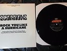 LP SCORPIONS - Rock You Like A Hurricane RARE PROMO US 1984 MINT/-