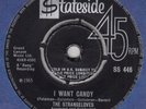 60s Pop THE STRANGELOVES  I want candy Rare 1965 UK Stateside 7